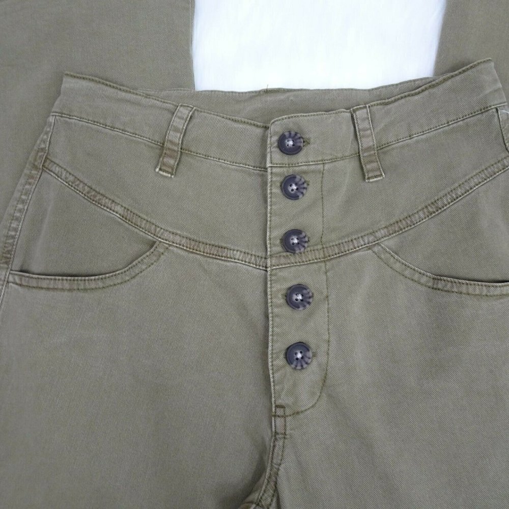 NWT Lucky Brand Utility Pants Jeans Wide Leg 24 - Picture 5 of 12